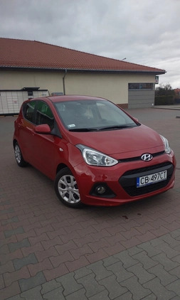 Hyundai i10 cena 28400 przebieg: 45000, rok produkcji 2014 z Bydgoszcz małe 352